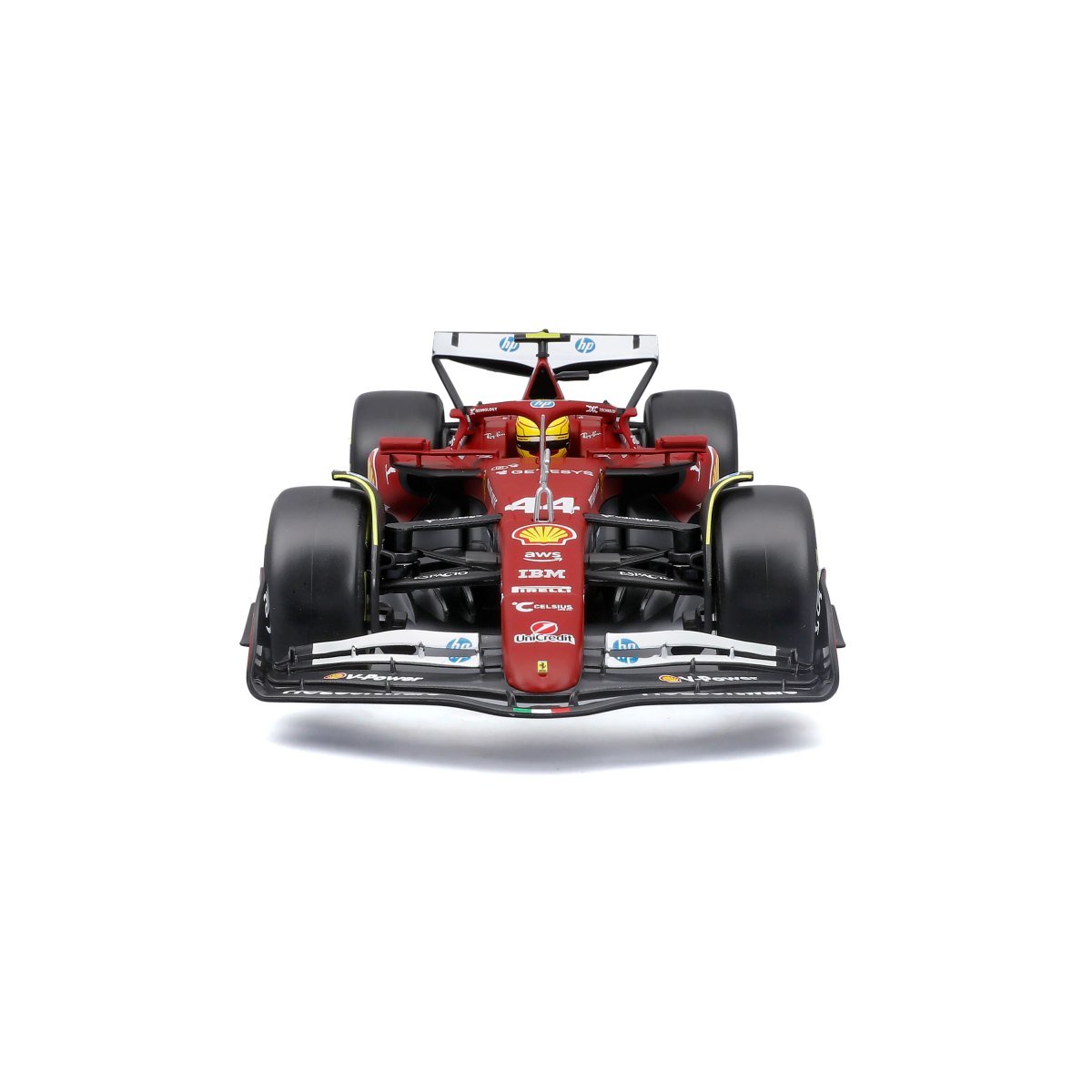 2026 Ferrari SF-25 Lewis Hamilton #44 F1 2025 – 1:18 Diecast Model with Official License: No package: Image 4