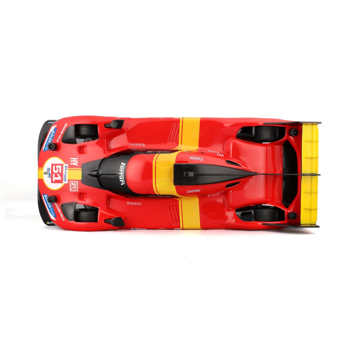 2026 Ferrari 499P 24H Le Mans Champion 2023 #51 RC Red – 1:16 Scale: No package: Image 11