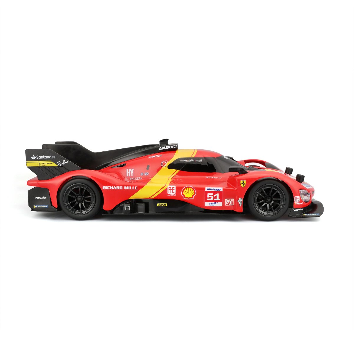 2026 Ferrari 499P 24H Le Mans Champion 2023 #51 RC Red – 1:16 Scale: No package: Image 5
