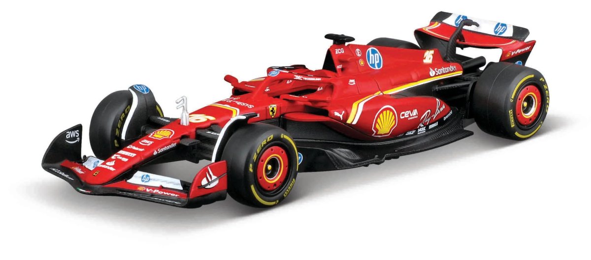 2026 Formula Racing Ferrari SF-24 RC Vehicle Diecast 1:41 with Track: No package: Image 3
