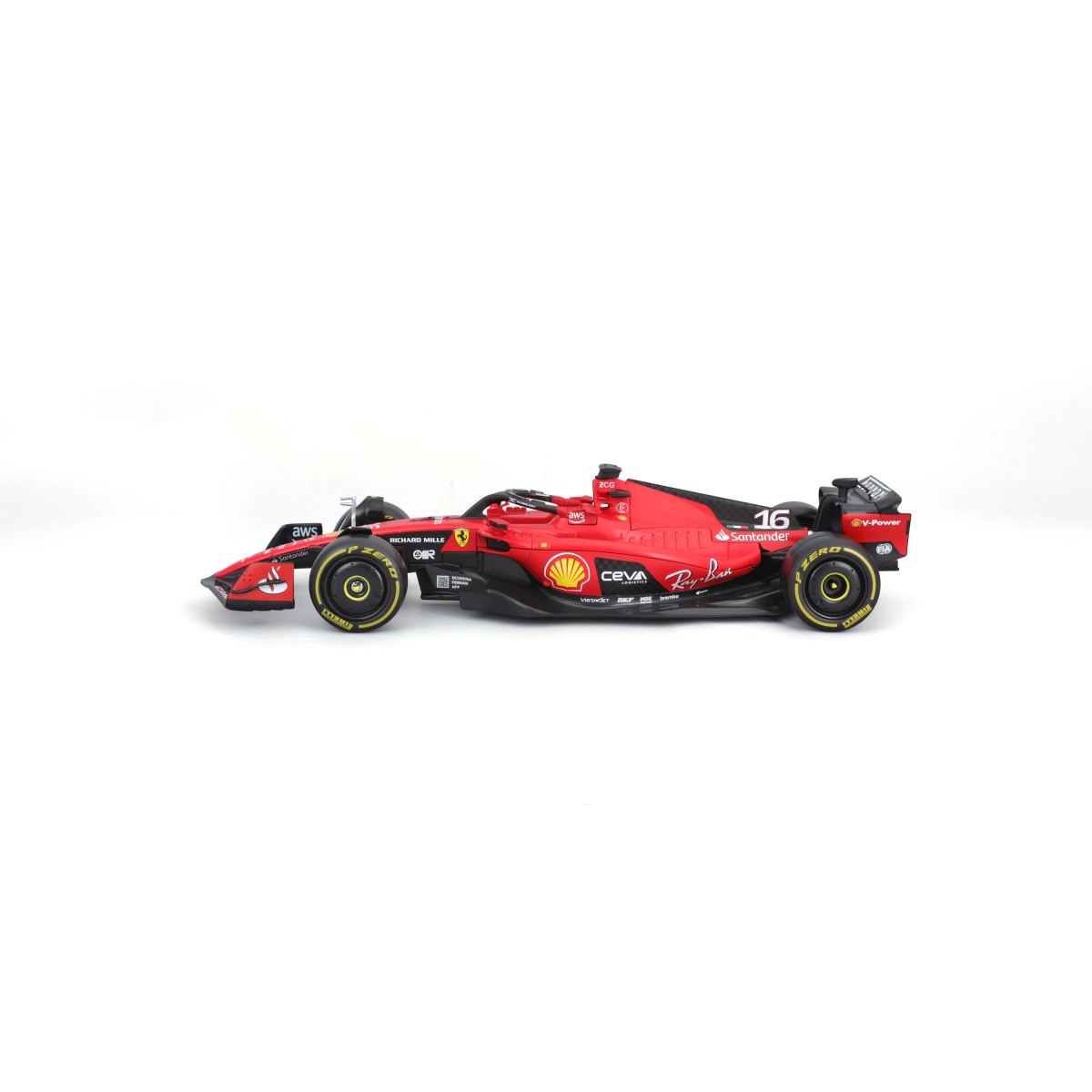 2026 Ferrari SF-23 Charles Leclerc #16 – 1:24 Scale Diecast Model with Driver: No package: Image 3