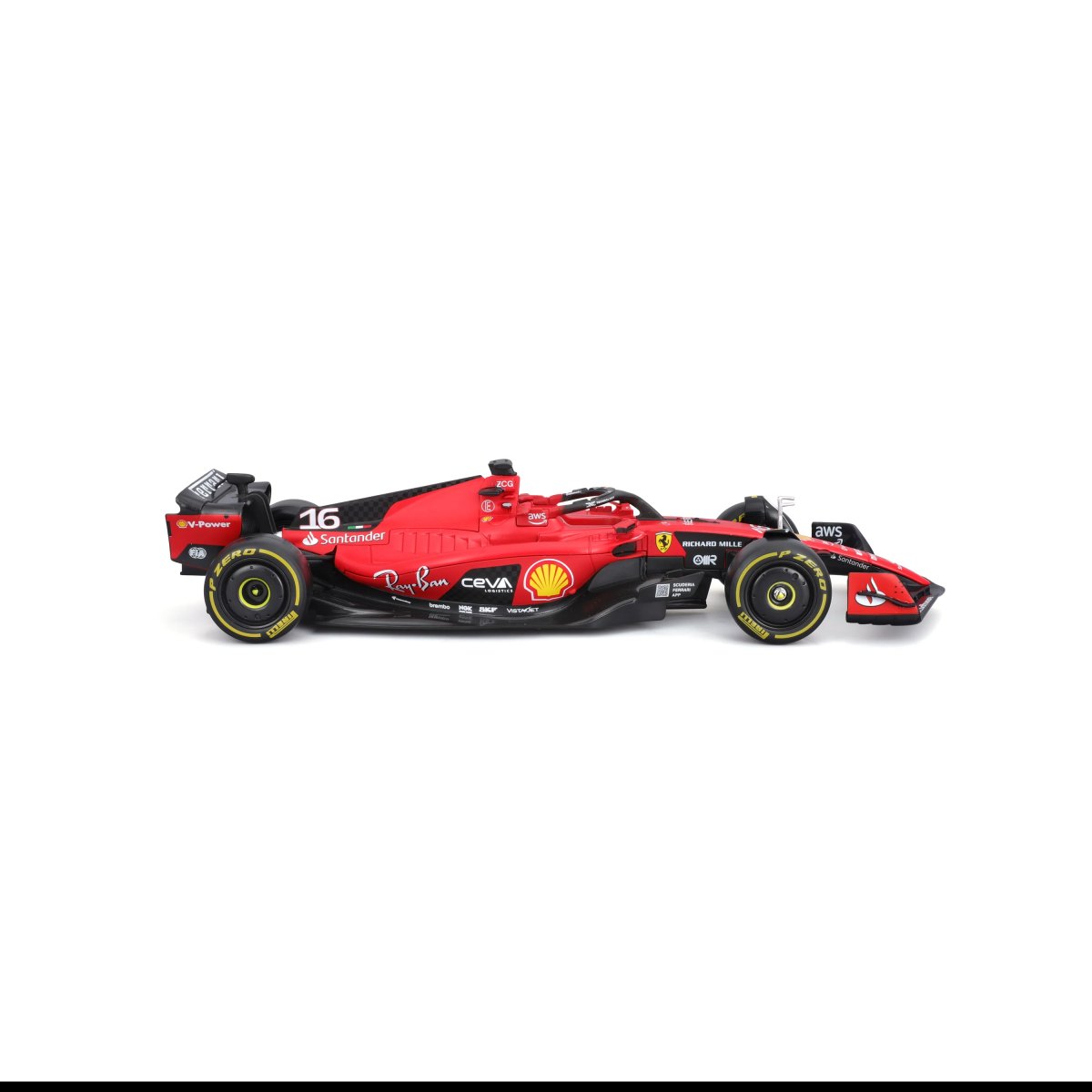 2026 Ferrari SF-23 Charles Leclerc #16 – 1:24 Scale Diecast Model with Driver: No package: Image 4