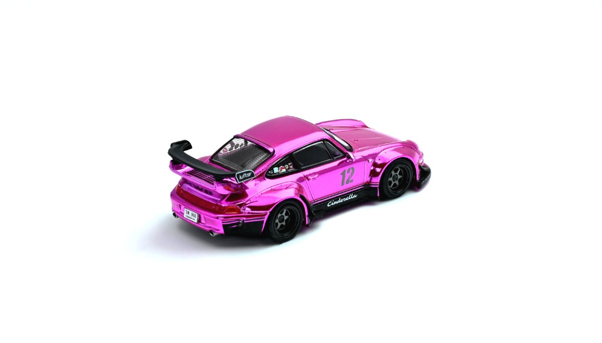 RWB 993 “Cinderella” Thailand Diecast Expo 2026 Event Edition (Chrome Pink – Chase Variant 1/6): No package: Image 3
