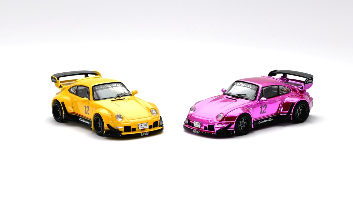 RWB 993 “Cinderella” Thailand Diecast Expo 2026 Event Edition (Chrome Pink – Chase Variant 1/6): No package: Image 12