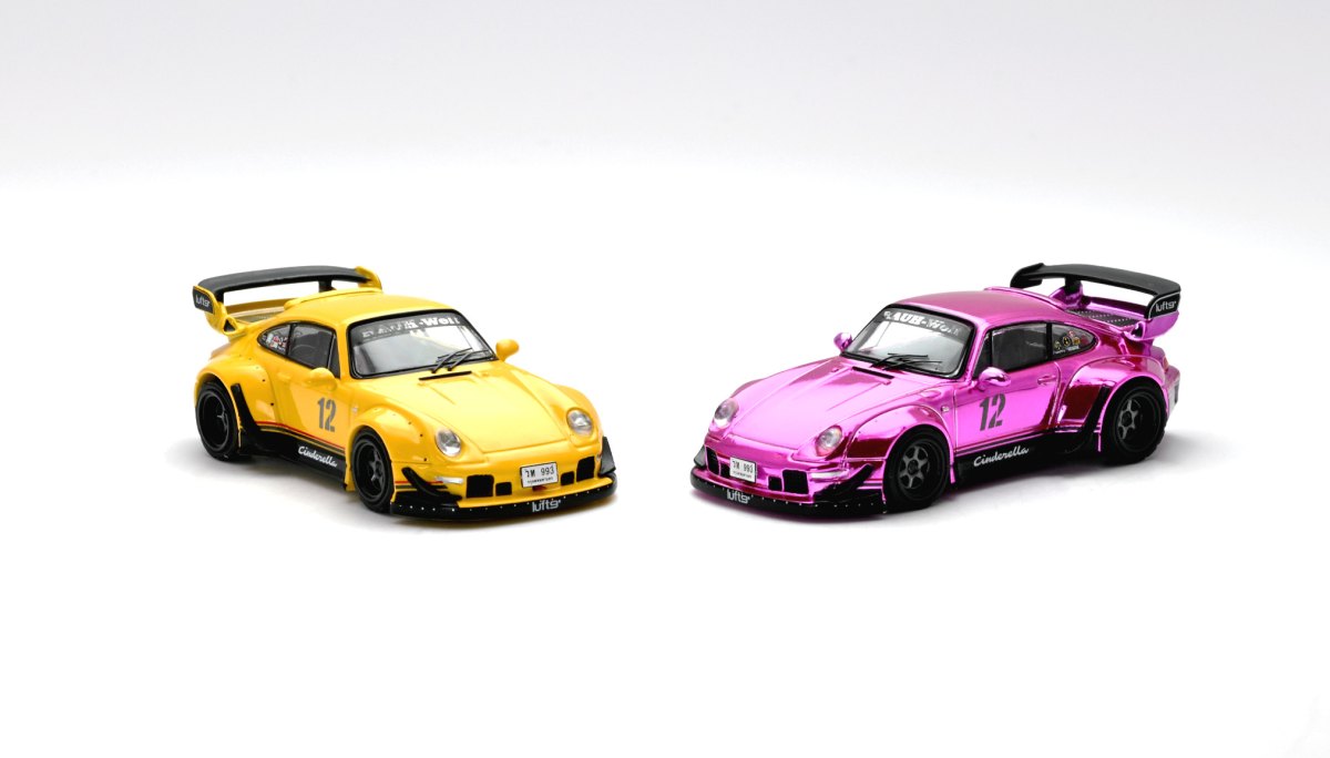 RWB 993 “Cinderella” Thailand Diecast Expo 2026 Event Edition (Chrome Pink – Chase Variant 1/6): No package: Image 5