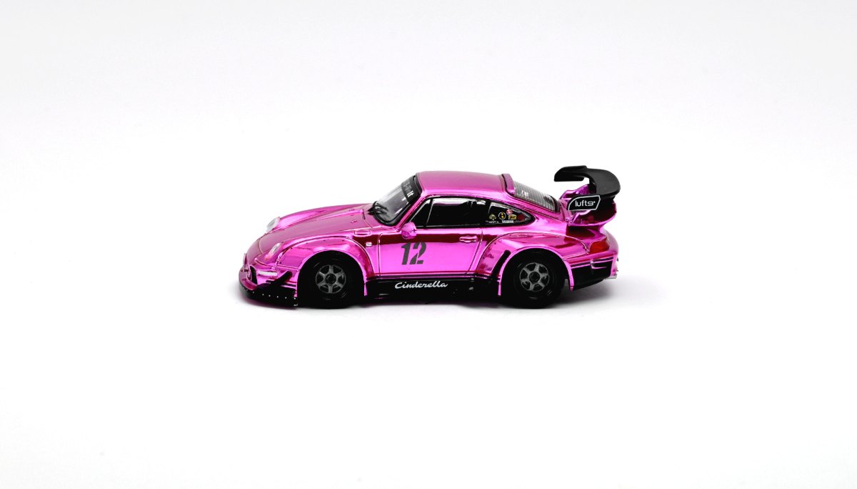RWB 993 “Cinderella” Thailand Diecast Expo 2026 Event Edition (Chrome Pink – Chase Variant 1/6): No package: Image 2