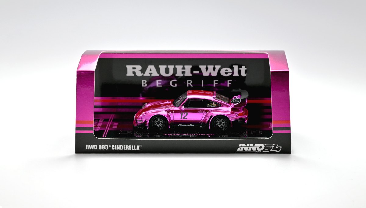 RWB 993 “Cinderella” Thailand Diecast Expo 2026 Event Edition (Chrome Pink – Chase Variant 1/6): No package: Image 11