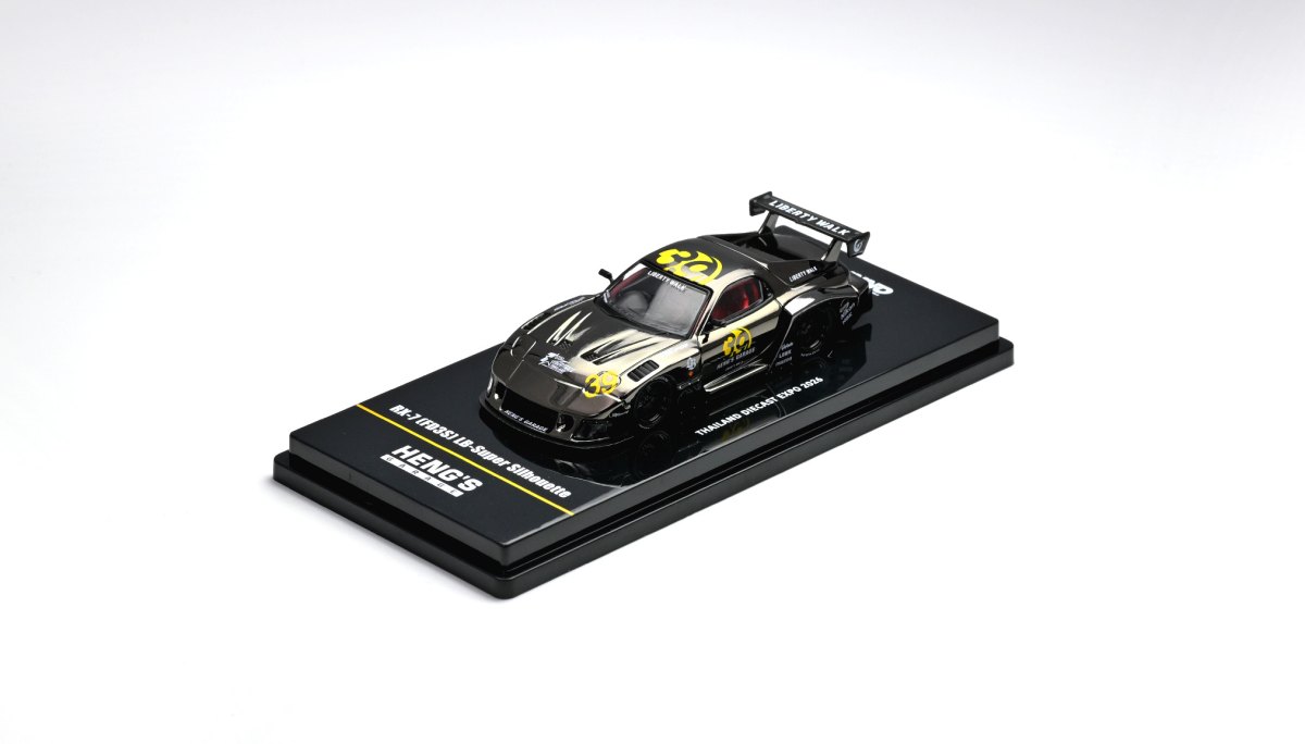 Mazda RX-7 FD3S LB-Super Silhuette “Heng’s Garage” Thailand Diecast expo 2026 Event Edition: No package: Image 6