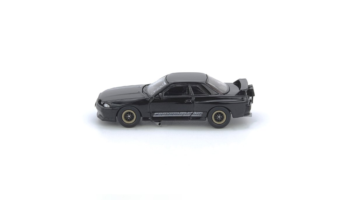 Nissan Skyline GT-R (R32) JUN II Black INNO64 Australia Exclusive: No package: Image 3
