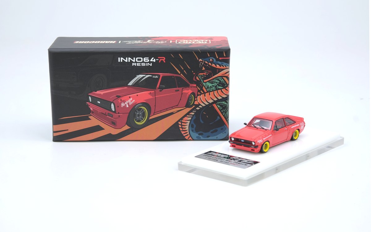 Ford Escort MK2 PANDEM “EMOTION” Retro Havoc Red: No package: Image 4