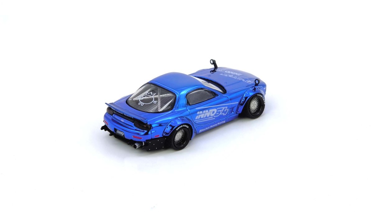 Mazda RX-7 (FD3S) Pandem Rocket Bunny Chrome Blue Tokyo Auto Salon 2026 Event Edition: No package: Image 2
