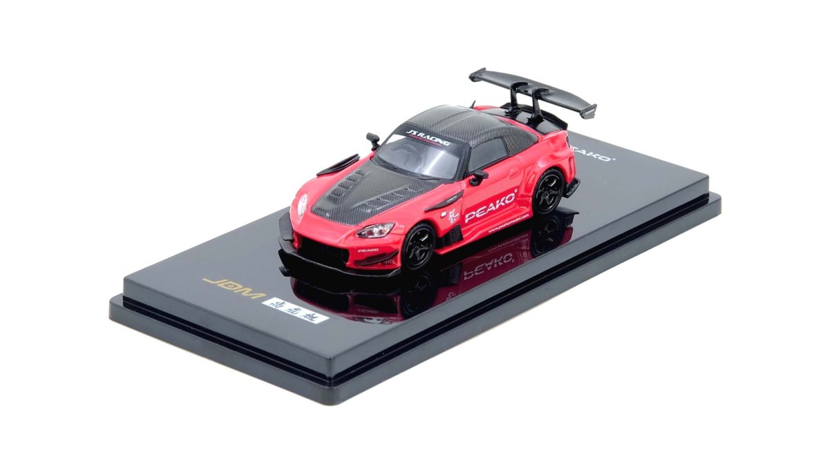 Honda S2000 J’S Racing Red – Hong Kong Toycar Salon 2025 “Hong Kong High Risk Club – PEAKO”: No package: Image 5