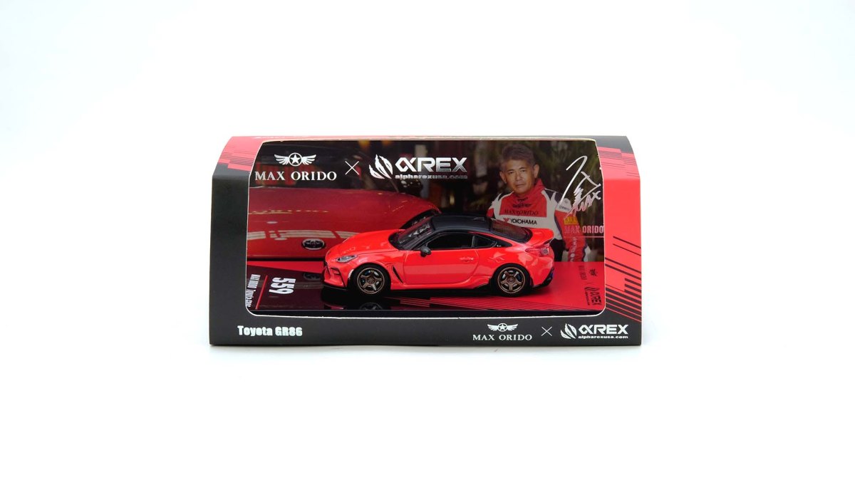 MAX ORIDO X Alpha Rex USA X INNO64 Toyota GR86 “MAX ORIDO” Red: No package: Image 5