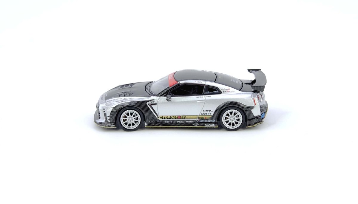 Top Secret GT-R R35 Silver Tokyo Auto Salon Hong Kong 2025 Event Edition: No package: Image 3