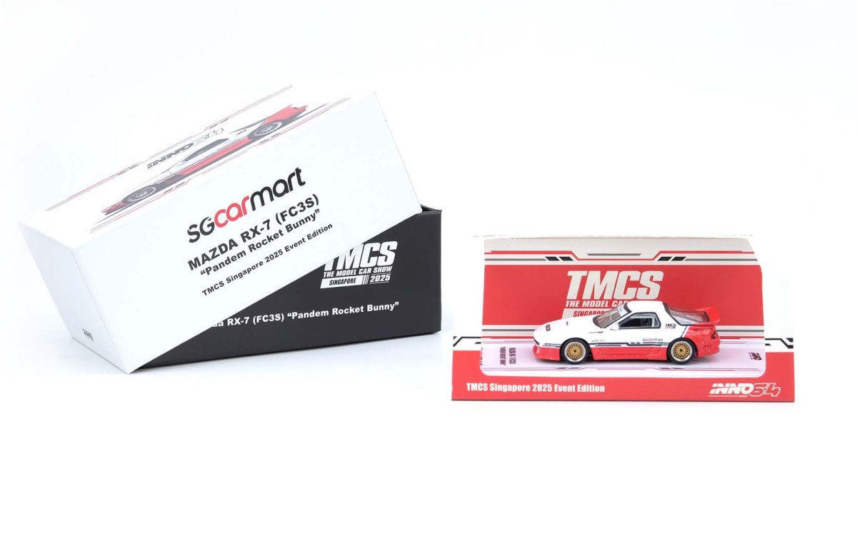 SGCARMART Mazda RX-7 (FC3S) “Pandem Rocket Bunny” TMCS Singapore 2025 Event Edition: No package: Image 2