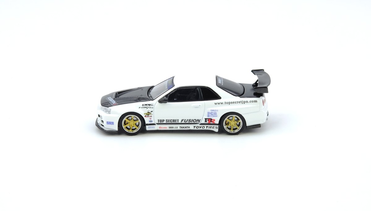 TOP SECRET R34 GT-R White: No package: Image 3