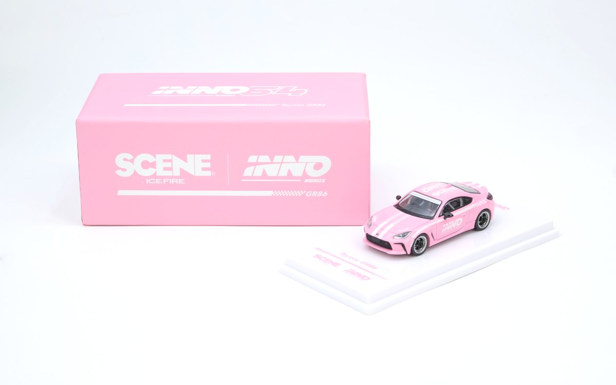 Toyota GR86 “INNO X SCENE by ice fire” Macau Grand Prix 2024 Special edition Pink: No package: Image 4