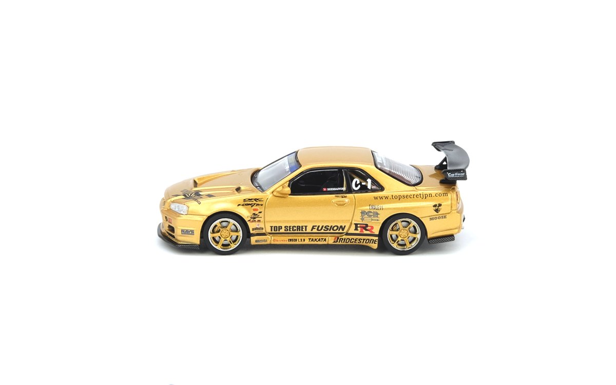 Top Secret Thailand Skyline GT-R (R34) Gold Tokyo Auto Salon Kuala Lumpur 2025 Event Edition: No package: Image 3