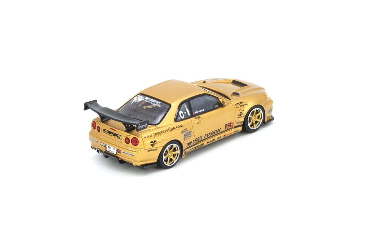 Top Secret Thailand Skyline GT-R (R34) Gold Tokyo Auto Salon Kuala Lumpur 2025 Event Edition: No package: Image 2