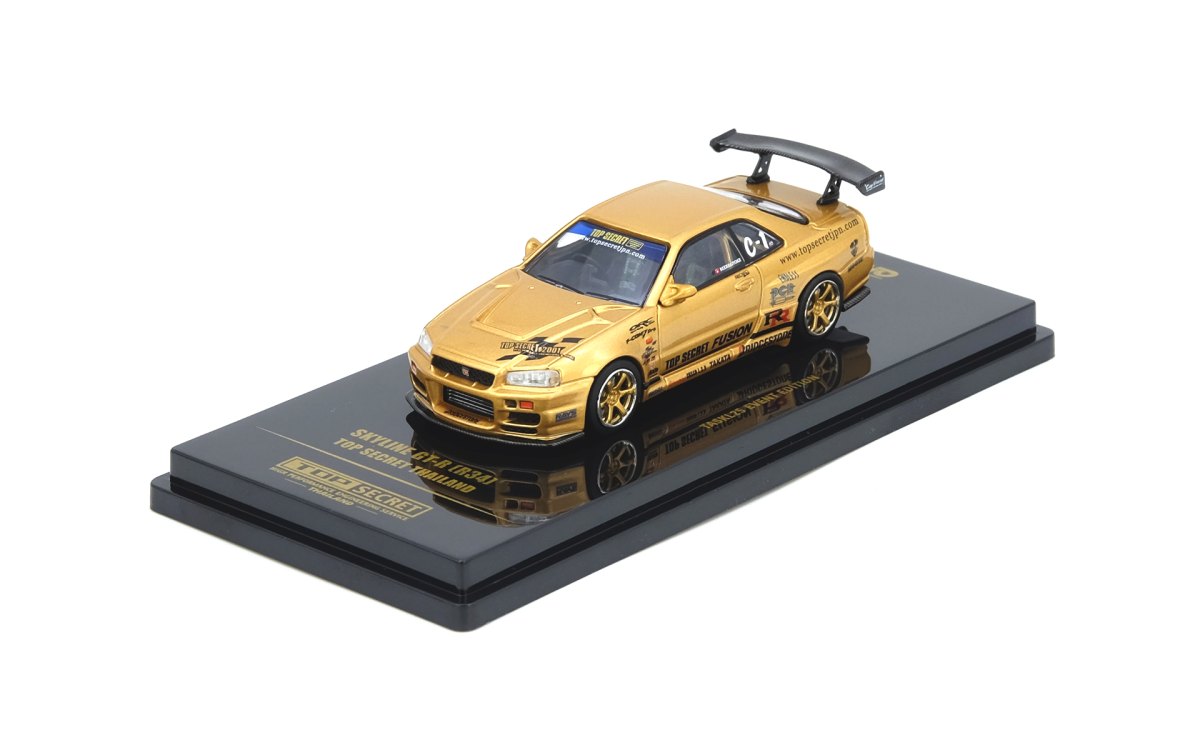 Top Secret Thailand Skyline GT-R (R34) Gold Tokyo Auto Salon Kuala Lumpur 2025 Event Edition: No package: Image 5