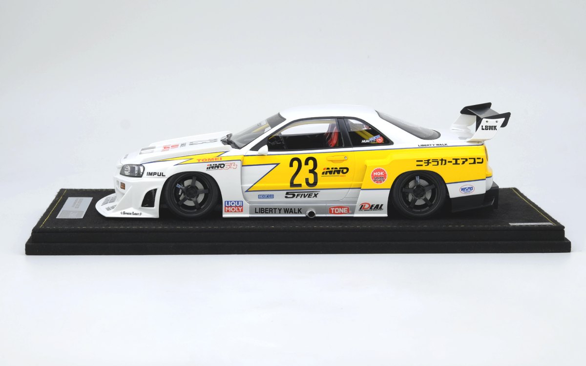 SKYLINE “LBWK” (ER34) Super Silhouette Hoshion Retro Livery: No package: Image 3