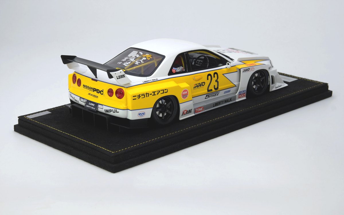 SKYLINE “LBWK” (ER34) Super Silhouette Hoshion Retro Livery: No package: Image 2