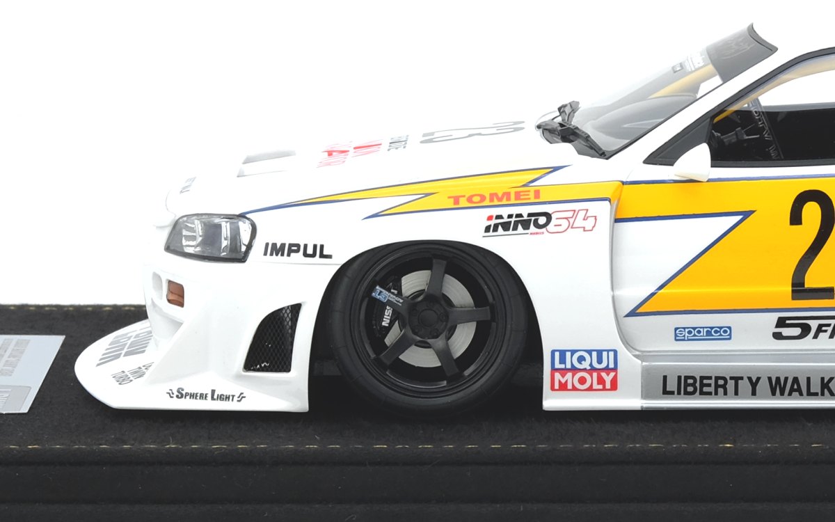 SKYLINE “LBWK” (ER34) Super Silhouette Hoshion Retro Livery: No package: Image 4
