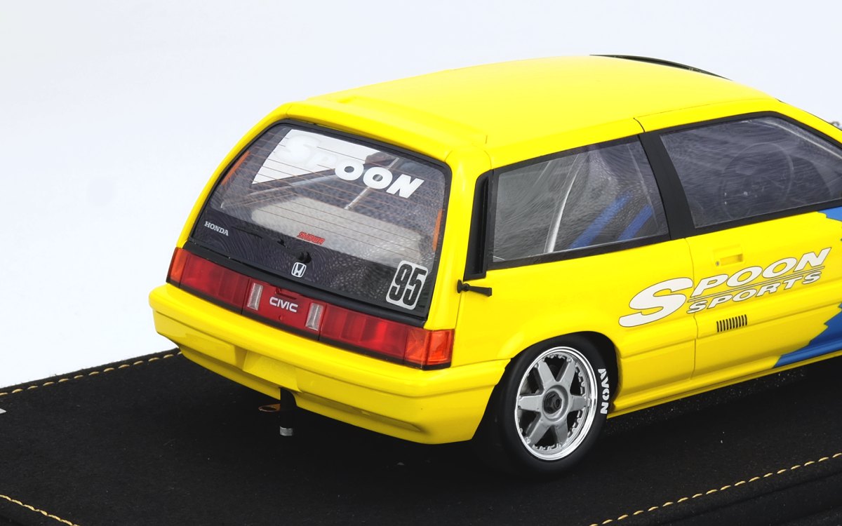 Honda Civic Si E-AT Gr.A Tuned by “SPOON SPORTS” 1985: No package: Image 4
