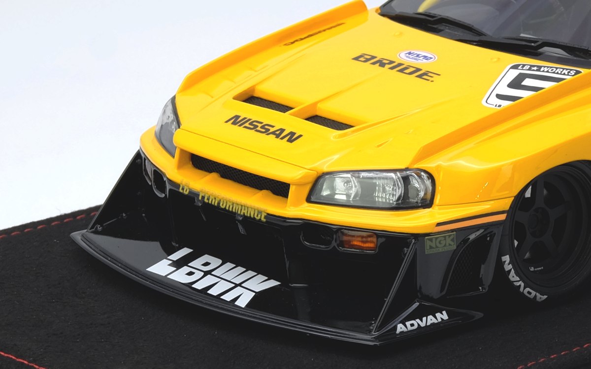 SKYLINE “LBWK” (ER34) Super Silhouette Yellow: No package: Image 4