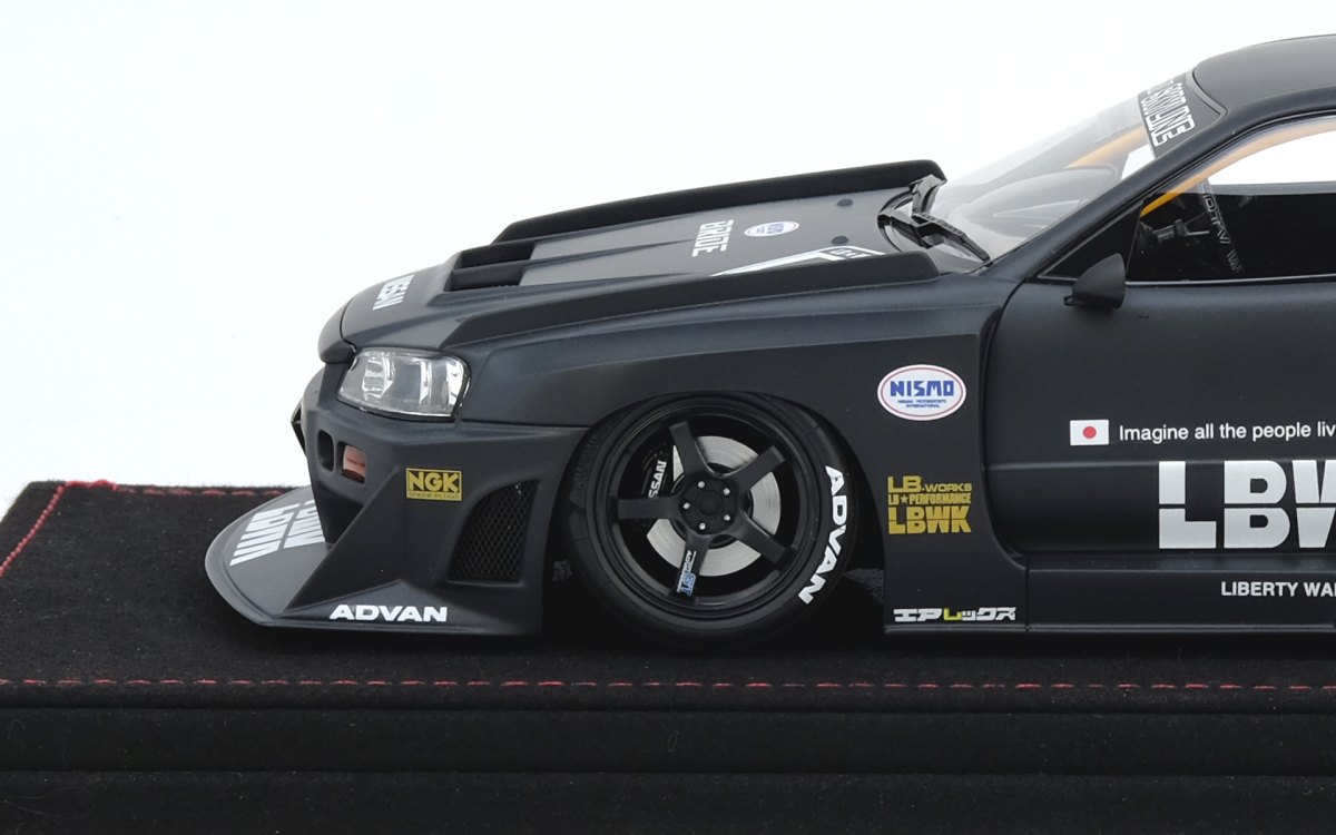 SKYLINE “LBWK” (ER34) Super Silhouette Black Matte: No package: Image 6