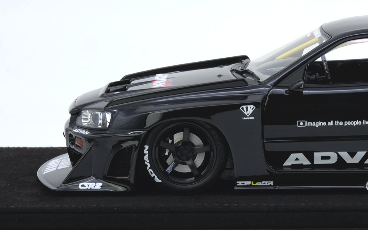 SKYLINE “LBWK” (ER34) Super Silhouette “ADVAN” Livery: No package: Image 6