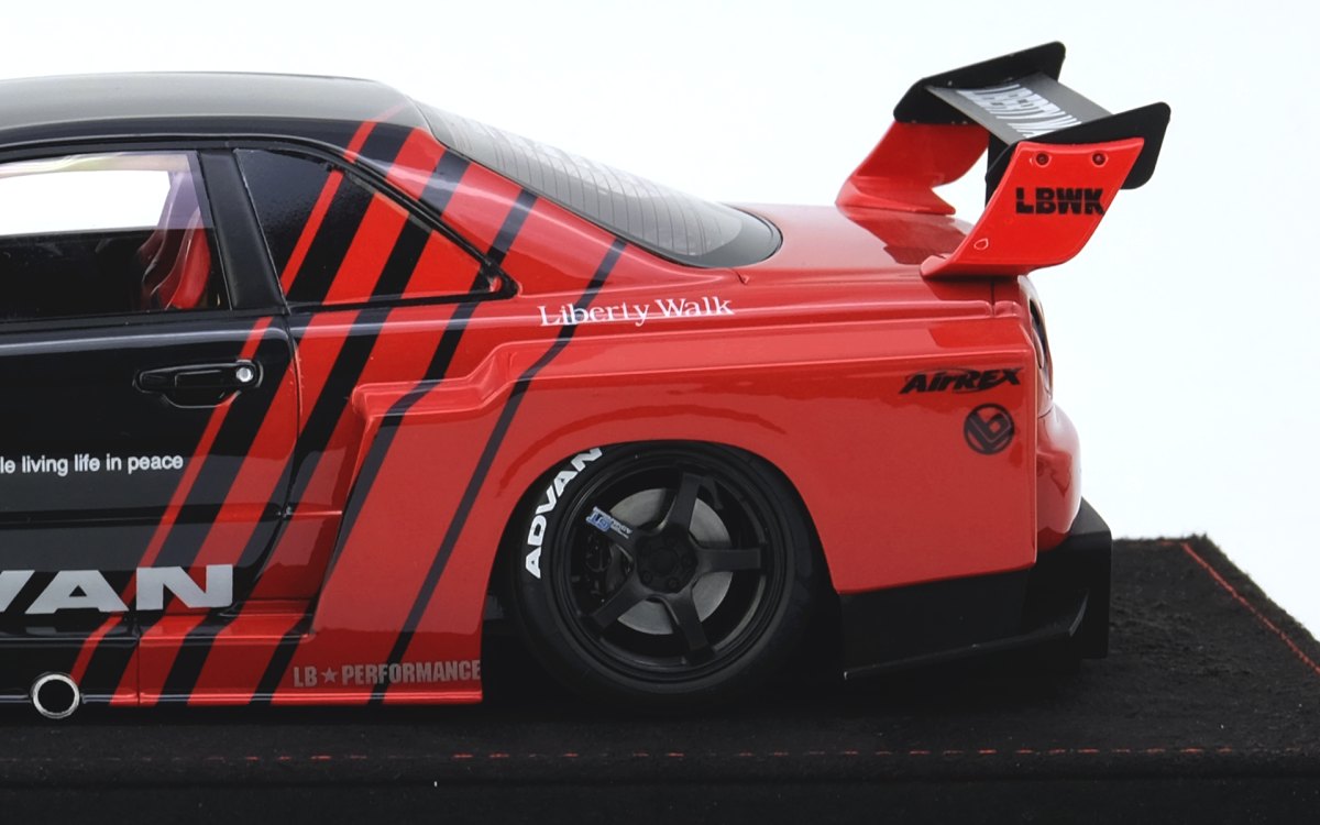 SKYLINE “LBWK” (ER34) Super Silhouette “ADVAN” Livery: No package: Image 7