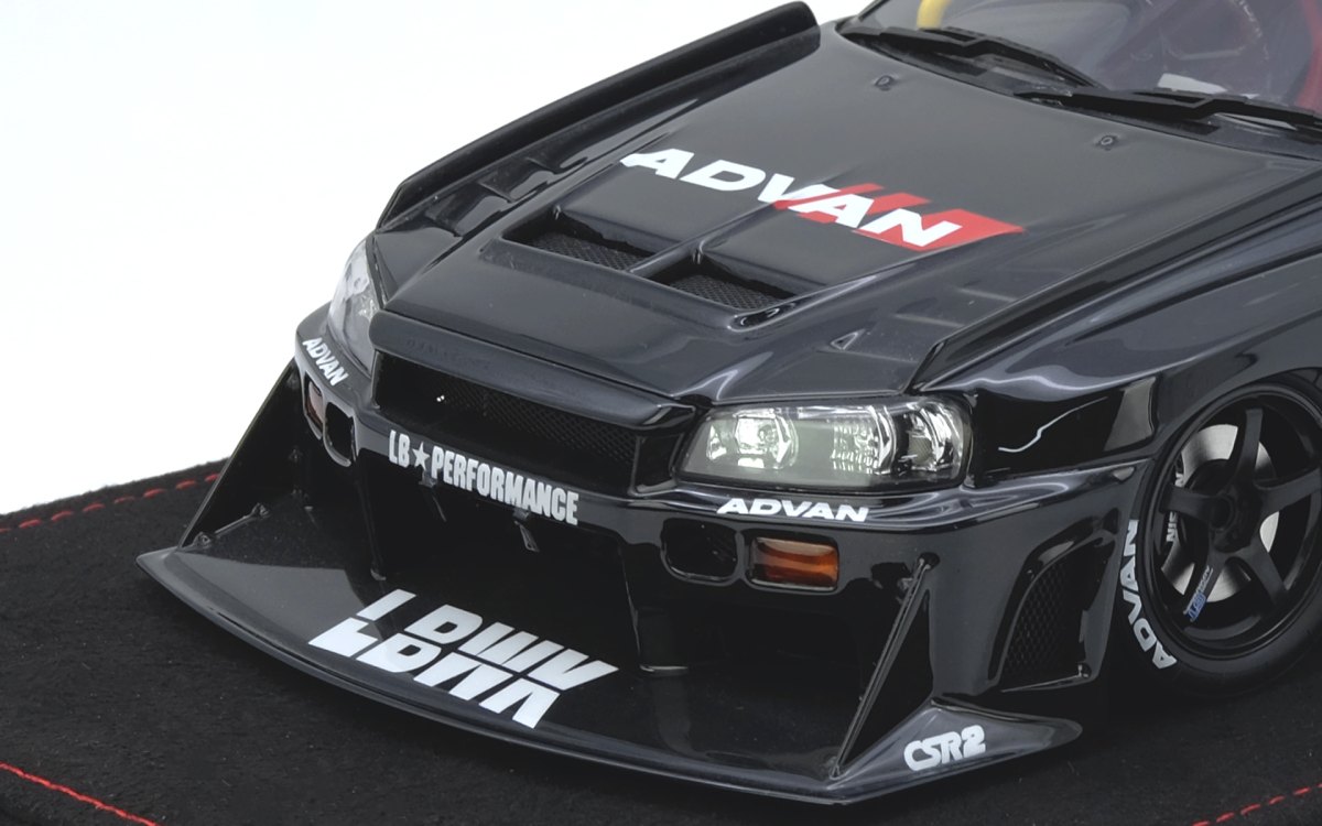 SKYLINE “LBWK” (ER34) Super Silhouette “ADVAN” Livery: No package: Image 4