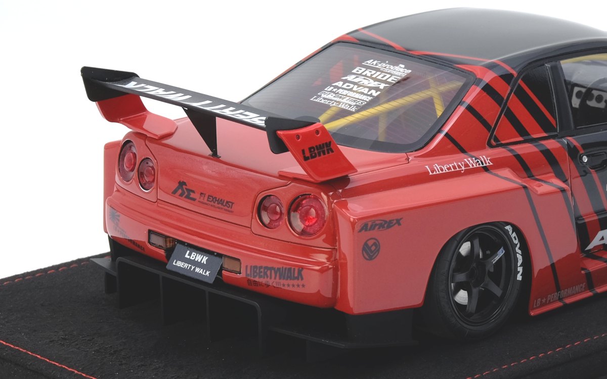 SKYLINE “LBWK” (ER34) Super Silhouette “ADVAN” Livery: No package: Image 5