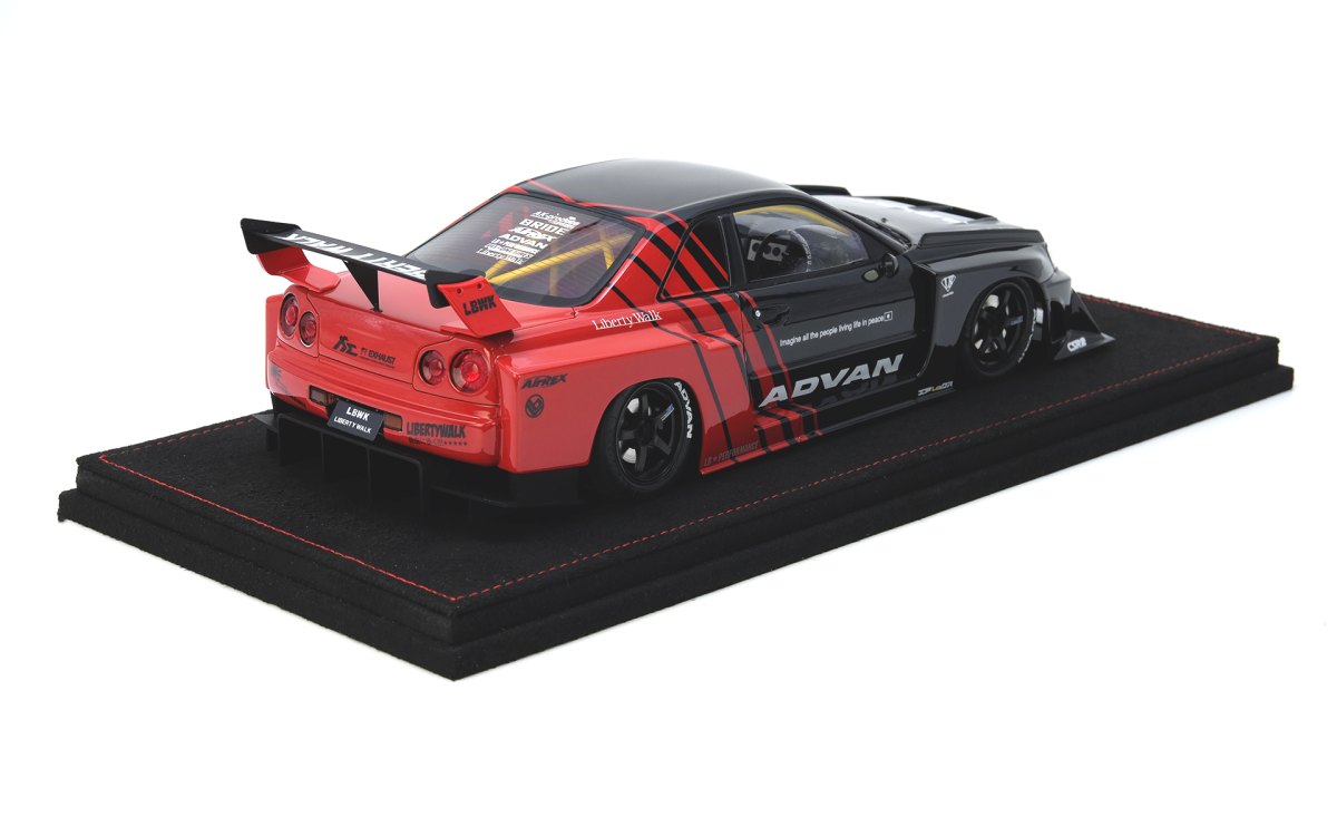 SKYLINE “LBWK” (ER34) Super Silhouette “ADVAN” Livery: No package: Image 2