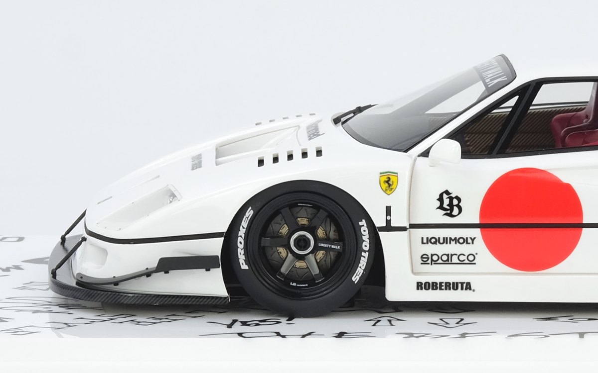 LBWK F40 White Tokyo Auto Salon 2023: No package: Image 4