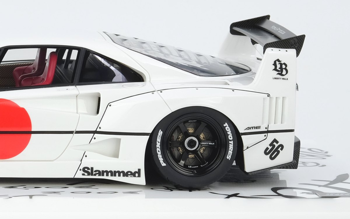 LBWK F40 White Tokyo Auto Salon 2023: No package: Image 5