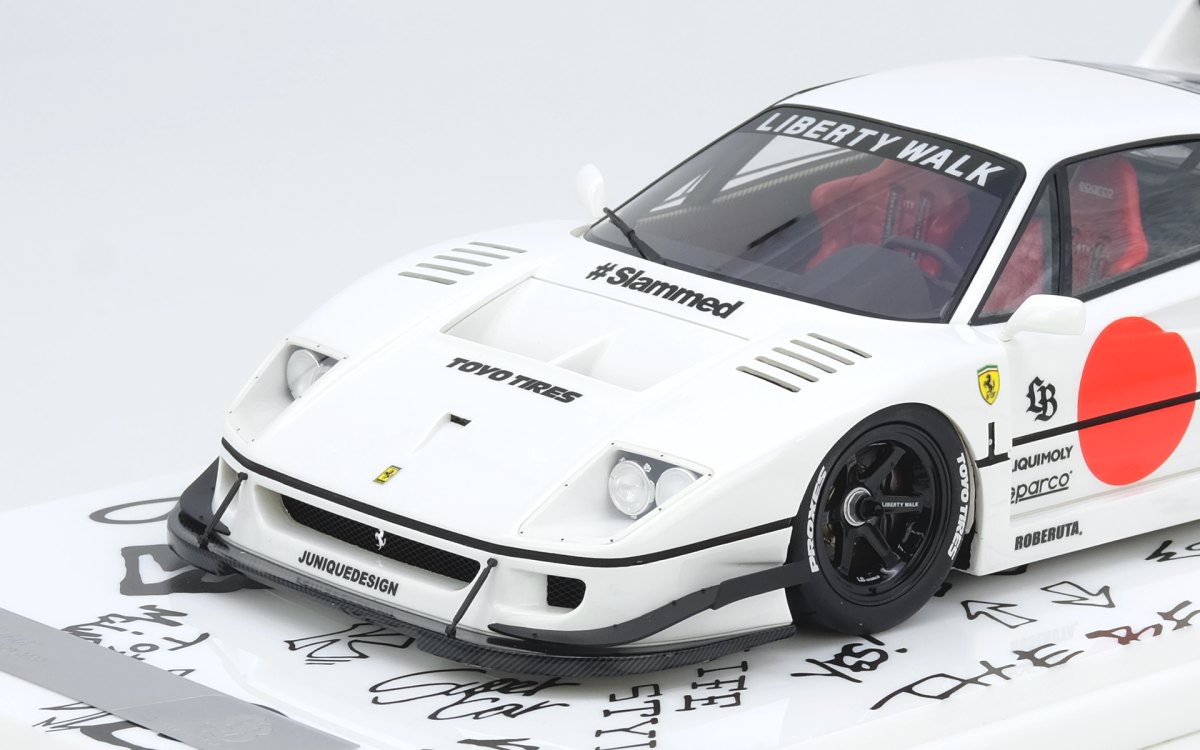 LBWK F40 White Tokyo Auto Salon 2023: No package: Image 7