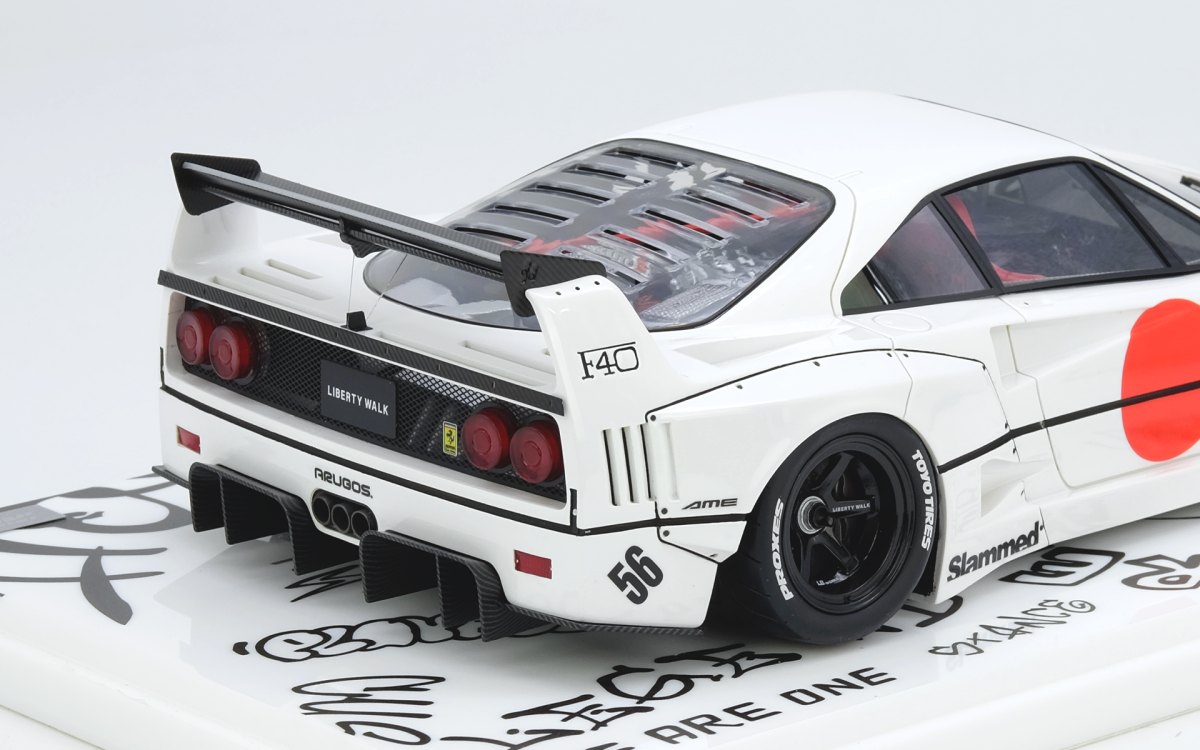 LBWK F40 White Tokyo Auto Salon 2023: No package: Image 6