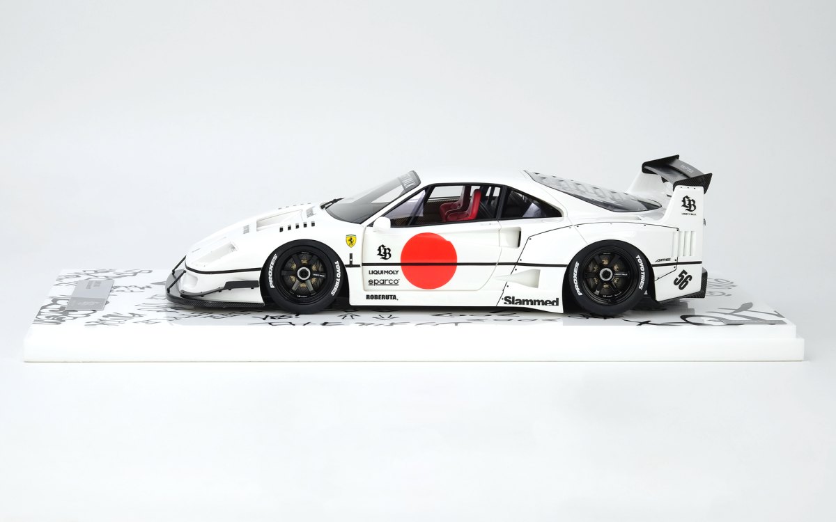 LBWK F40 White Tokyo Auto Salon 2023: No package: Image 3