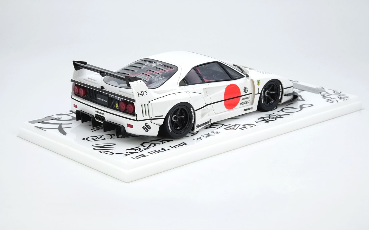 LBWK F40 White Tokyo Auto Salon 2023: No package: Image 2