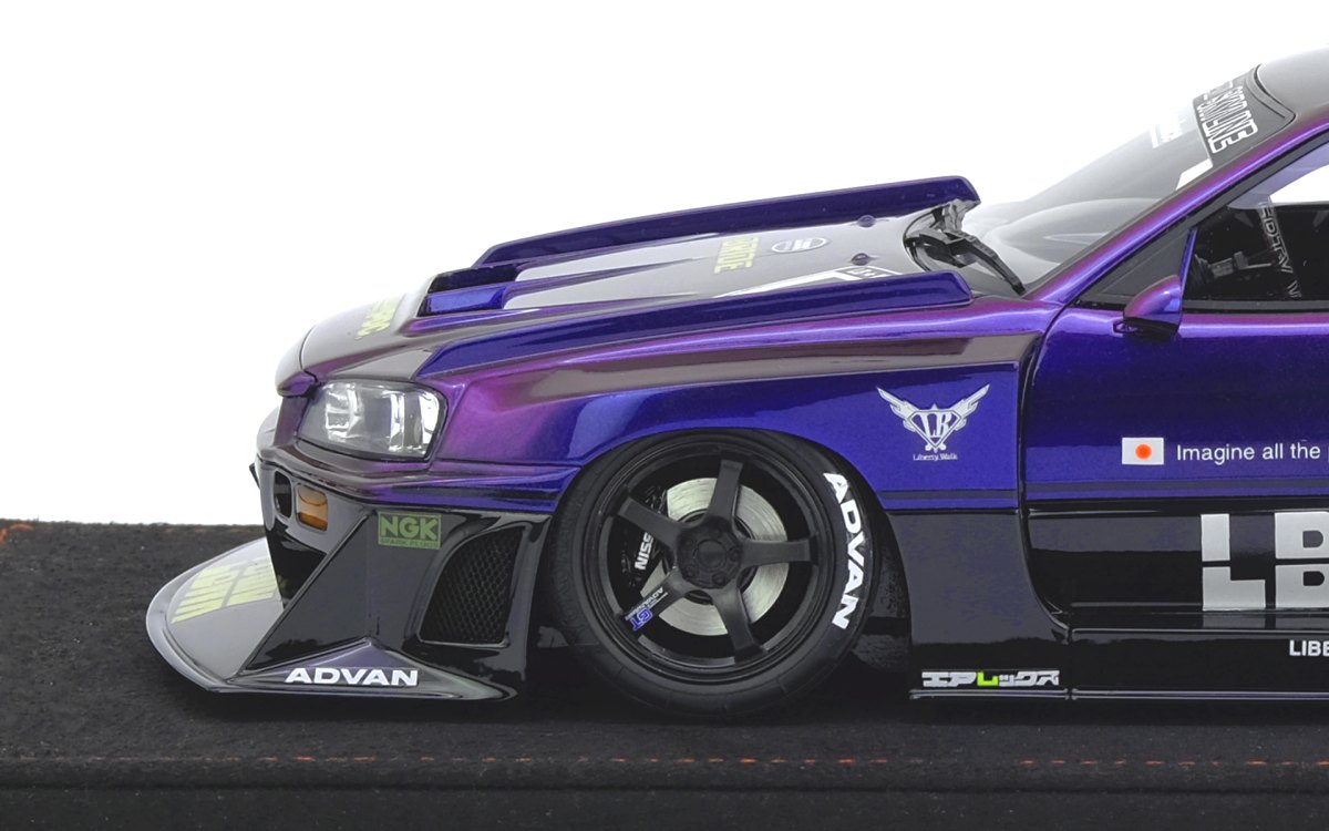 SKYLINE “LBWK” (ER34) Super Silhouette Midnight Purple II: No package: Image 7