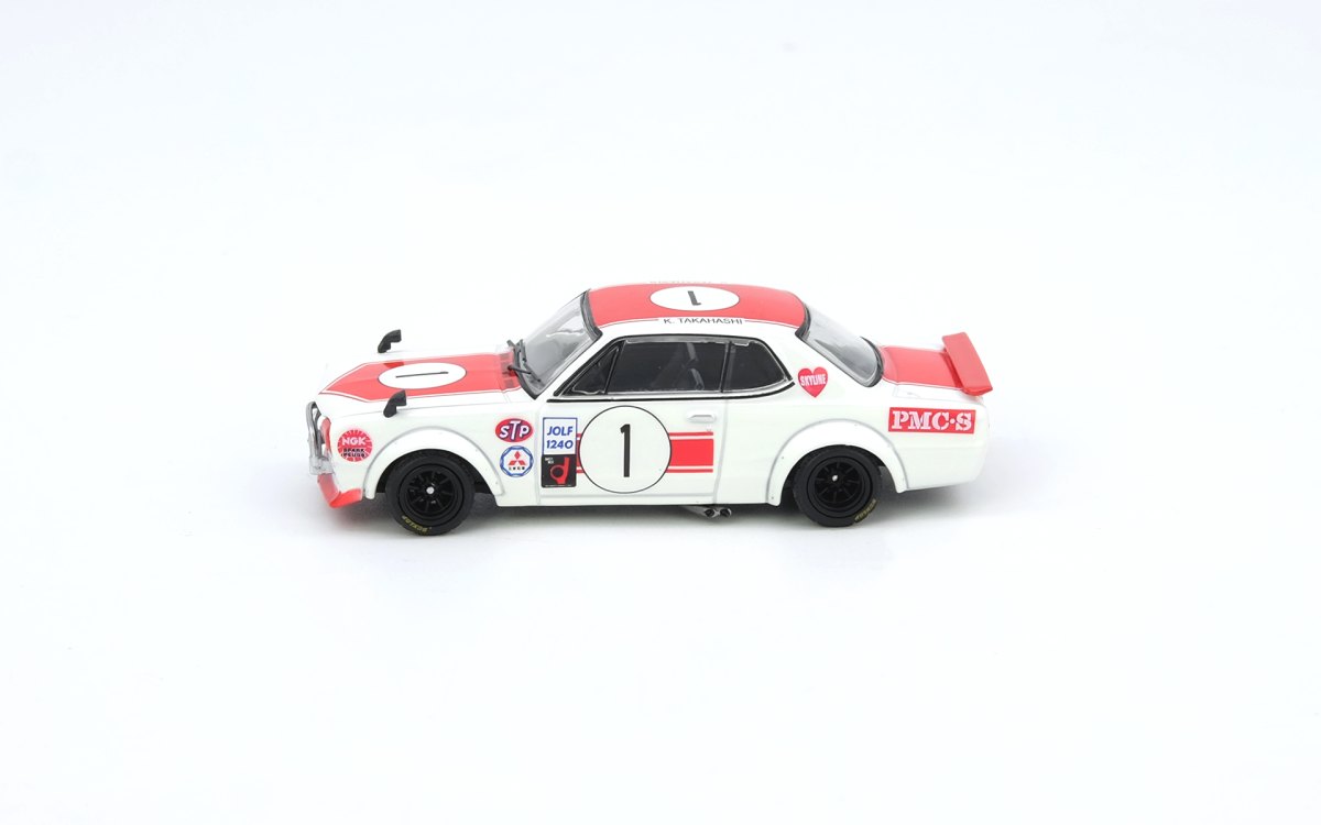 Skyline 2000GT-R (KPGC10) #1 Takahashi Kunimitsu Fuji Masters 250Km 1971: No package: Image 3