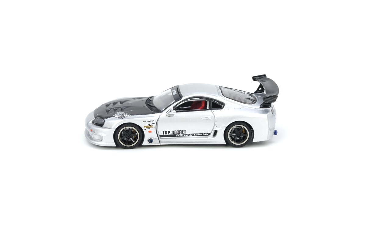 Toyota Supra (A80) Top Secret GT300 Silver – GTSHOW 2025 Event Edition: No package: Image 3
