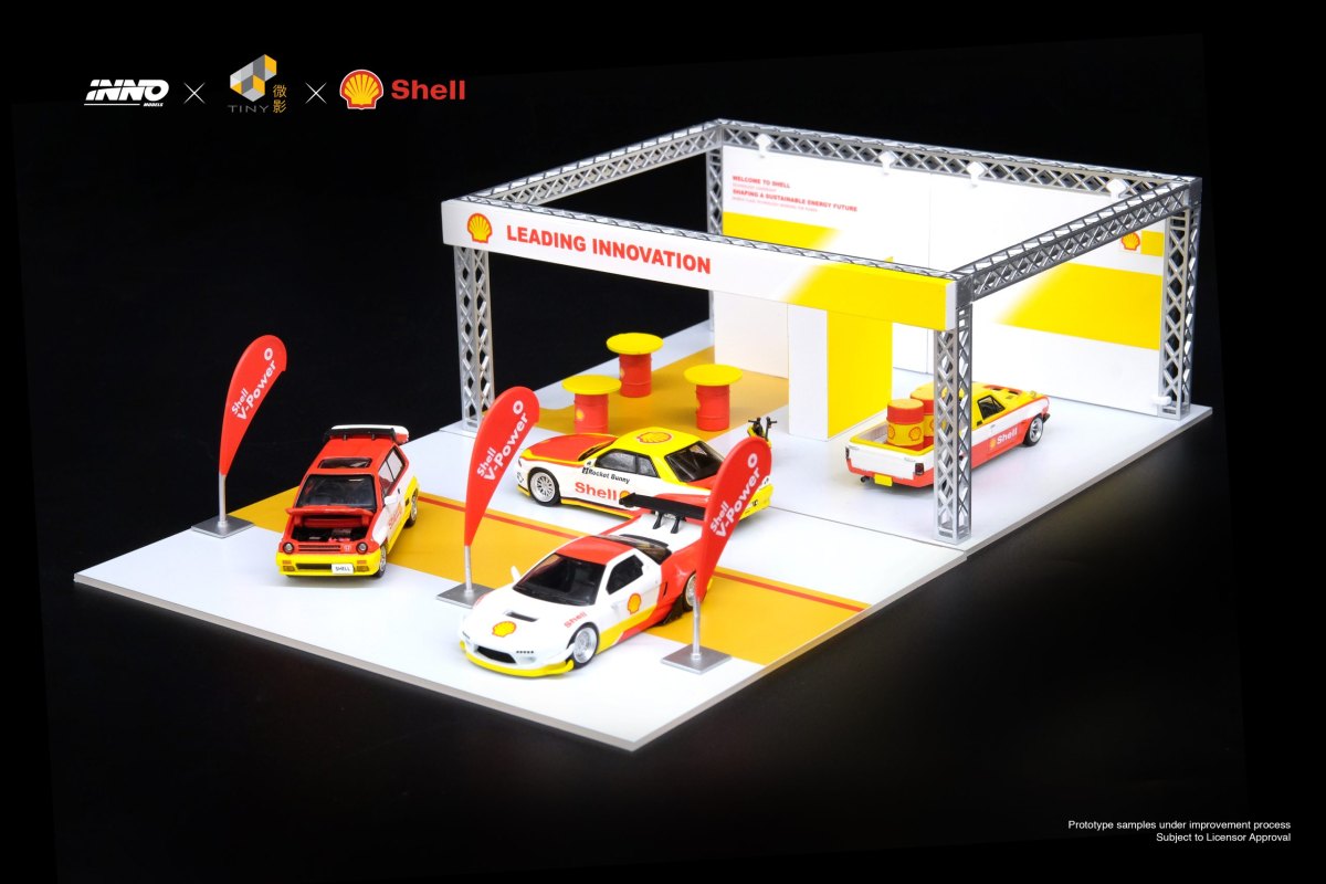 2025 SHELL – KIOSK Diorama (Without Model Cars): No package: Image 5