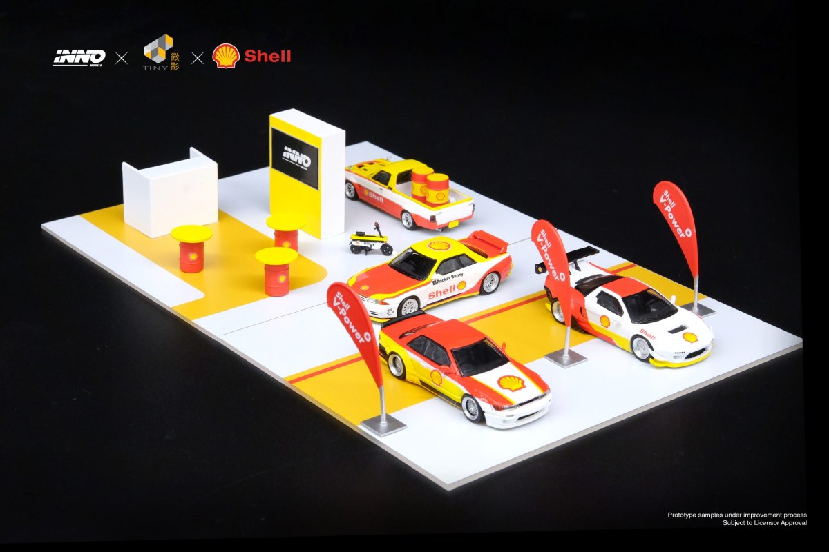 2025 SHELL – KIOSK Diorama (Without Model Cars): No package: Image 4