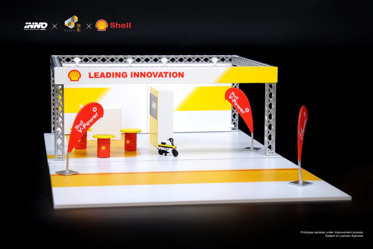 2025 SHELL – KIOSK Diorama (Without Model Cars): No package: Image 6