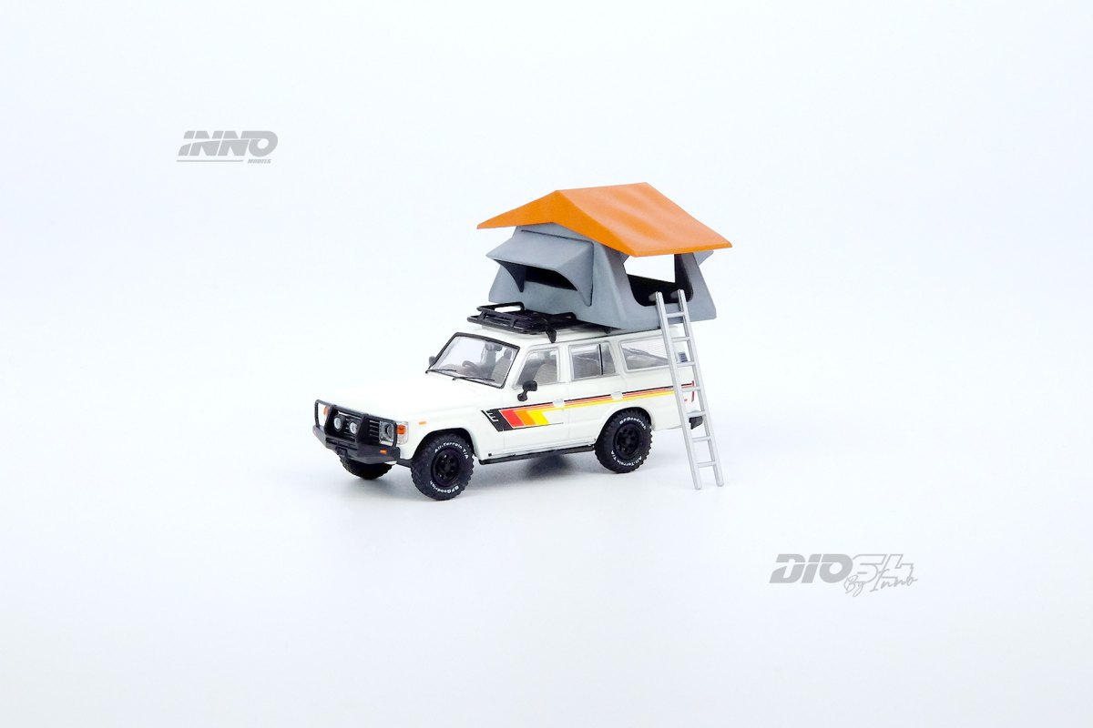 2025 Toyota Land Cruiser (FJ60) Car Camping Diorama with Figures: No package: Image 4
