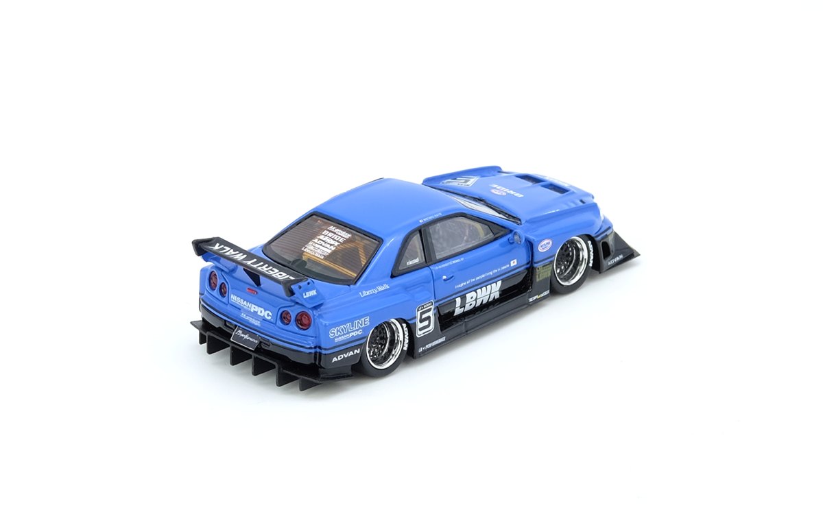 SKYLINE “LBWK” (ER34) Super Silhouette Blue Metallic: No package: Image 2