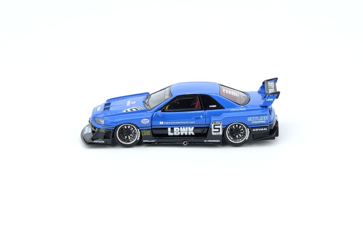 SKYLINE “LBWK” (ER34) Super Silhouette Blue Metallic: No package: Image 3